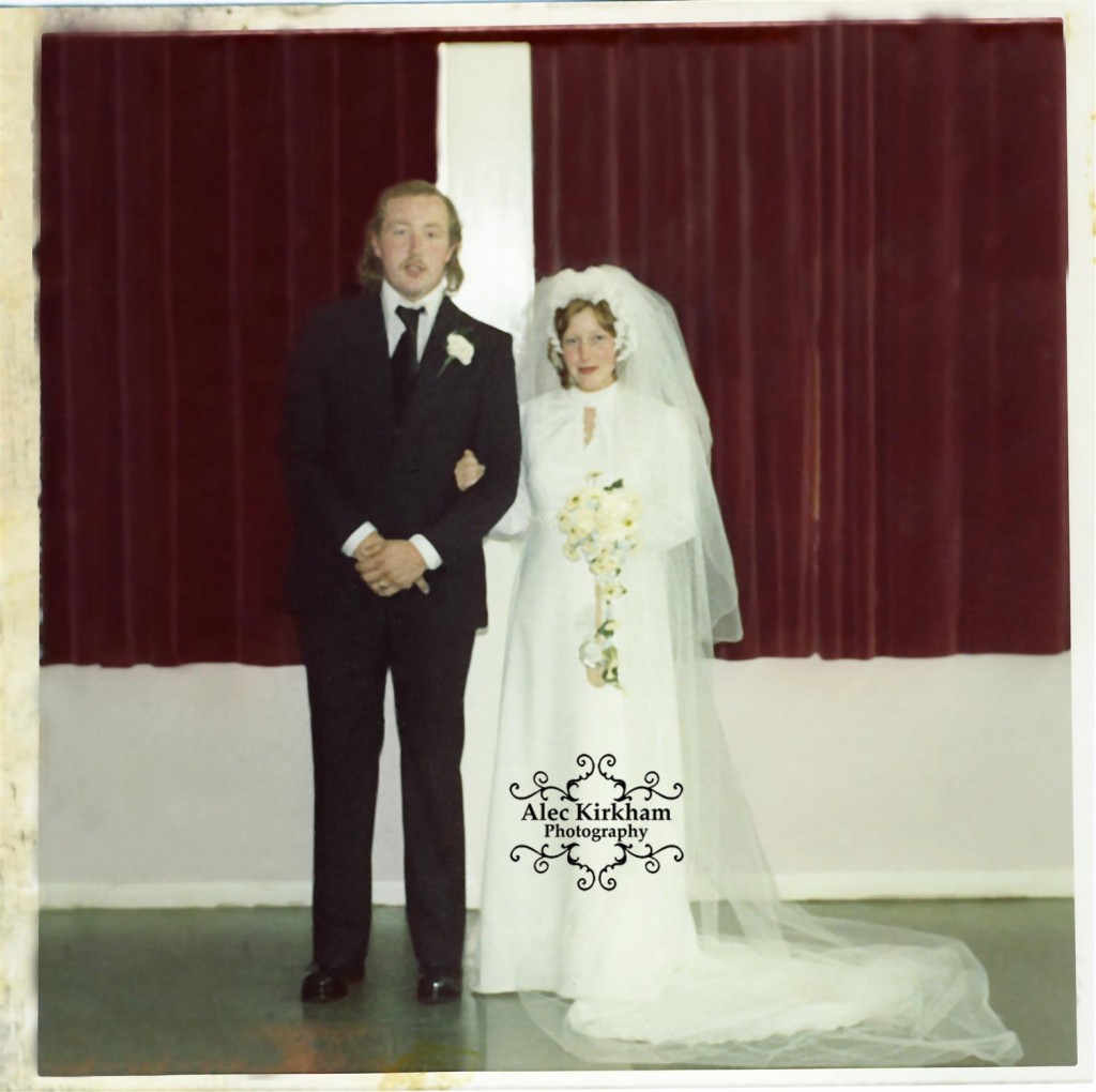 Restored Wedding Image