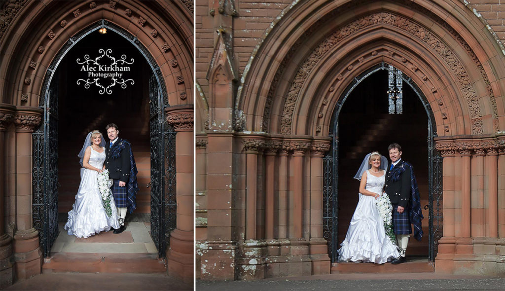 Wedding Photography at Crichton Church, Dumfries